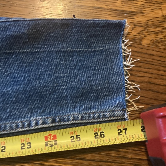 Comfort stretch high rise ankle crop in 70s rinse - Picture 7 of 8